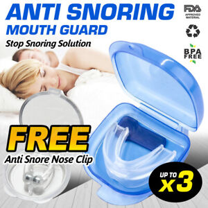Anti Snore Stop-Snoring High Quality Sleep Apnea Mouth Guard Mouthpiece