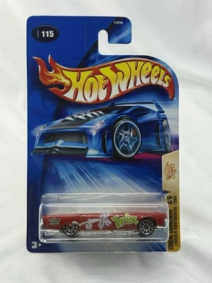 2004 Hot Wheels Cereal Crunchers Lincoln Continental 1964 #115 3/5 Trix Red - Image 1 of 2