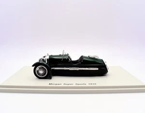 Modellino auto racing scala 1:43 Morgan super sports spark modellismo statico - Foto 1 di 4