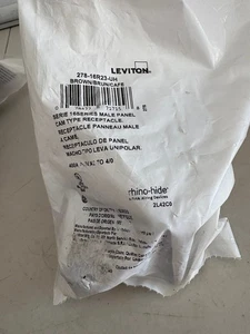 Leviton 278-16R23-UH Male Panel Cam Type Receptacle Brown 400A - Picture 1 of 4