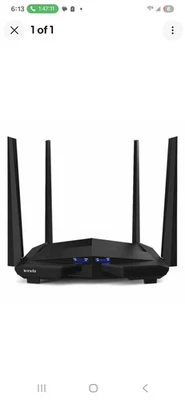 Tenda AC1200 Smart Dual-Band Wireless Router - Image 1 of 4