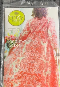 Amy Butler REVERSIBLE SANDLEWOOD JACKET XS - XXXL Sewing Pattern UNCUT - Picture 1 of 6