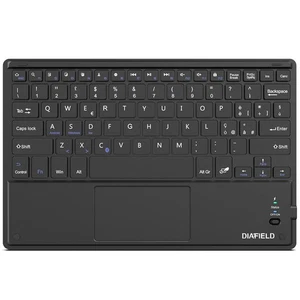 Diafield Tastiera Bluetooth Wireless Ultra Sottile con Multi Touch Integrato - Foto 1 di 24