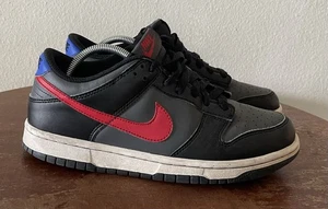 Nike Dunk Low Größe 6,5Y/8W Schwarz/Racer Blue/University Red - Bild 1 von 12