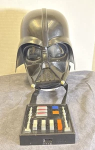 Star Wars Darth Vader Voice Changer Helmet Mask Cosplay 2004 Tested Works - Picture 1 of 14