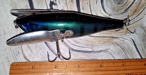 #9GB Crazy Crawler, KO, wie Crazy Crawler 5" 1,2 oz. GRÜN & SCHWARZ mit Stangen! - Bild 1 von 10