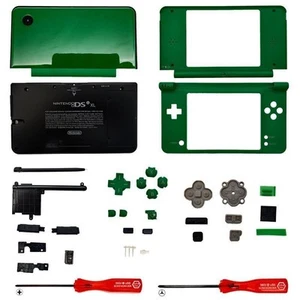 Gehäusehülle für Nintendo DSi System Objektiv Shell Tools Bildschirm Ersatz grün - Bild 1 von 1