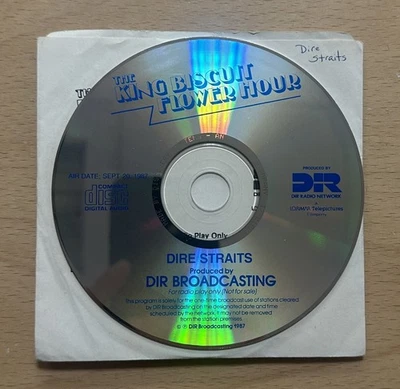 DIRE STRAITS mark knopfler PROMO CD radio show KING BISCUIT FLOWER HOUR LIVE - Imagen 1 de 4