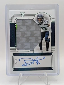 Parche de novato National Treasures Devon Witherspoon 2023 camiseta automática partido #21/21 - Imagen 1 de 4