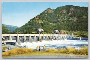 Postkarte Bonneville Dam Portland Oregon - Bild 1 von 2