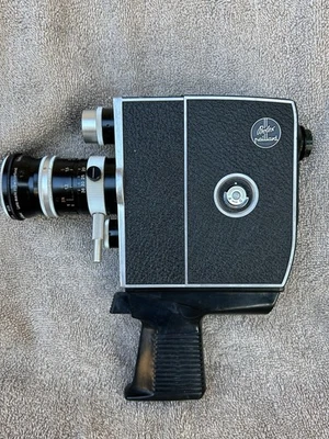 Cámara de cine réflex Bolex K1 Paillard Zoom lente Vario-Switar sin probar Foto 1 de 4