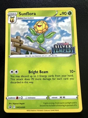 Sunflora - (Prerelease) Promo SWSH: Sword & Shield Promo Cards SWSH269 NM/MT - Image 1 of 2