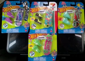 Hot Wheels Skate Fingerboard 4 Stück - 7-Eleven Exclusive More - Sealed Mattel - Bild 1 von 2