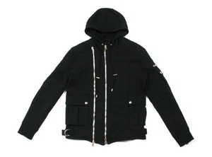 Balmain Biker Zippers Hoodie Jacket - Picture 1 of 9