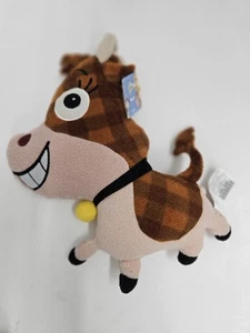 Disney HOME ON THE RANGE 11 Zoll Maggie der karierte Plüsch-Stier mit Etikett - Bild 1 von 9