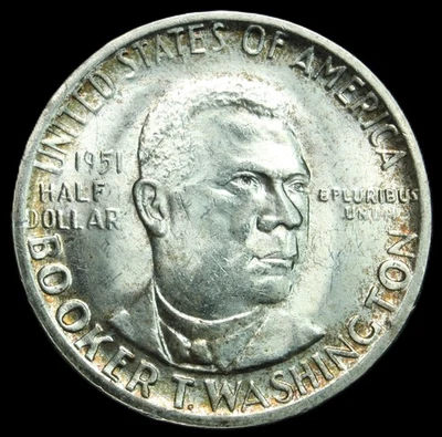 1951 50C Washington-Carver Silver Commemorative-SMH1027 - Image 1 of 4