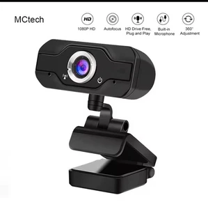 Webcam PC con microfono accessori pc webcam usb,webcam 1080p telecamera pc webca - Photo 1/4