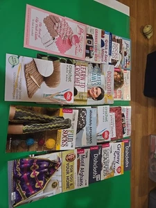 Lot of 22 Crochet Afghans Doilies Placemats Socks Ect. (A) - Picture 1 of 6