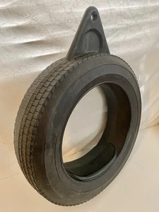 Vintage BF Goodrich Hard Plastic Tire For Tree Swing 22" X 17.5" Children’s Toy - Picture 1 of 3