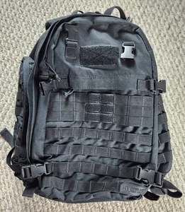 Highland Tactical Backpack Black Gear Bag Tech Utility Military Army Excellent - Picture 1 of 10