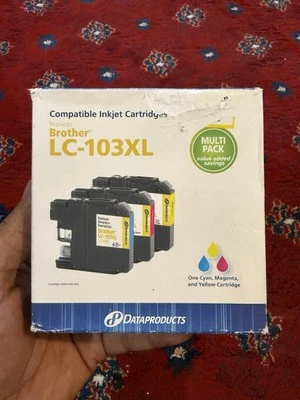 Dataproducts Brother LC103XL Tri-Color Ink Cartridges, NIB - Image 1 of 4