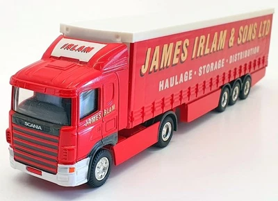 Corgi 1/64 Scale 59509 - Scania Curtainside James Irlam - Image 1 of 4