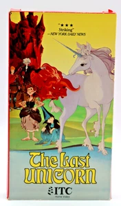 The Last Unicorn (VHS, ITC Home Video, 1988) Jeff Bridges Mia Farrow Rankin Bass - Picture 1 of 7