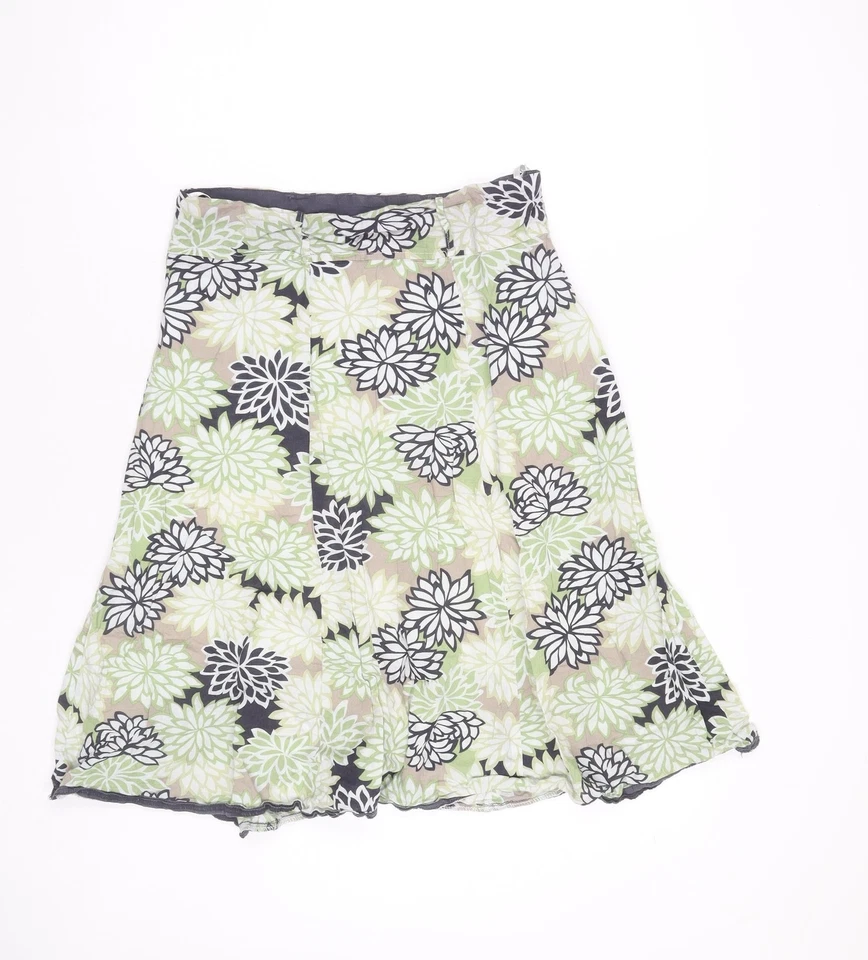 Epilogue Womens Multicoloured Floral Cotton A-Line Skirt Size 12 - Image 1 of 4