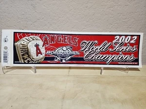 Anaheim Angels Baseball 2002 World Series Champions Autoaufkleber mit 1 anderen - Bild 1 von 5