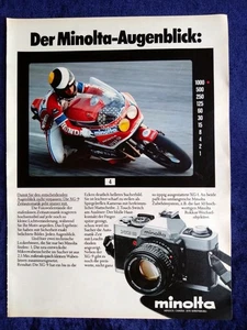 Minolta XG 9 Kamera, originale Werbung aus 1980 - Picture 1 of 1