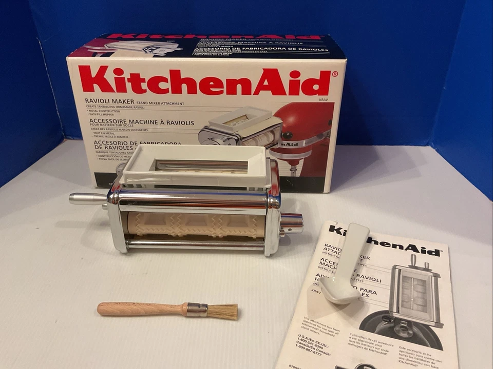 KitchenAid Ravioli Maker Stand Mixer Attachment  KRAV  Made In Italy - Image 1 of 4