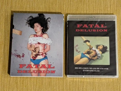 Fatal Delusion (Blu-ray + OOP Slipcover, Vinegar Syndrome Partner) Brand New - image 1 of 2