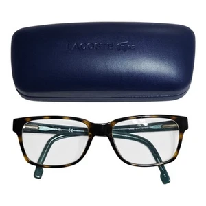 Gafas Lacoste L2692 Havana Tortuga Marrón Monturas Cuadradas con Estuche 54 17 145 - Imagen 1 de 11