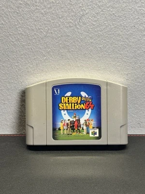 Japanese Derby Stallion 64 Nintendo 64 N64 Cart Only Japan Import US Seller - Image 1 of 2
