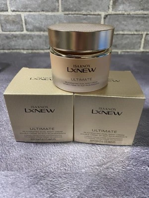 Crema de noche doble rejuvenecedora Avon Isa Knox LXNEW (2) 0,84 OZ cada lado Foto 1 de 4
