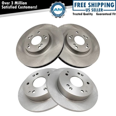 Juego de rotores de freno delanteros y traseros para Acura RSX 2002-2006 Foto 1 de 4