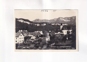 F4780) Ansichtskarte, GOISERN im Salzkammergut FOTO KARTE Haus DETAILS alt - Bild 1 von 2