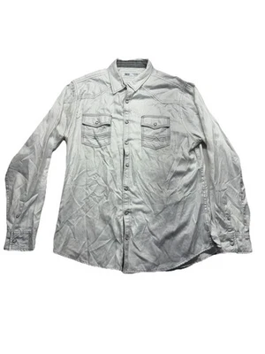 Camisa occidental BKE ajuste estándar perla a presión talla grande rodeo vaquero espiga Foto 1 de 4