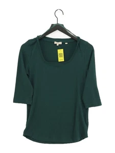 FatFace Damen Top UK 12 Grün Polyester mit Baumwolle, Elasthan Basic - Bild 1 von 5