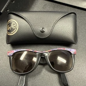 Ray Ban Wayfarer W1087 Street gepflegt - selten lila und schwarz - brauche neue Gläser - Bild 1 von 7