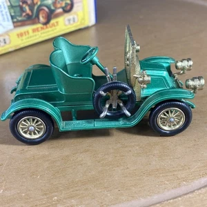 Matchbox Models of Yesteryear Y2 1911 Renault Lesney w/ Box No Red Seat - Picture 1 of 13