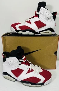 Jordan 6 Retro Carmine Talla 9.5 CT8529-106 - Imagen 1 de 12