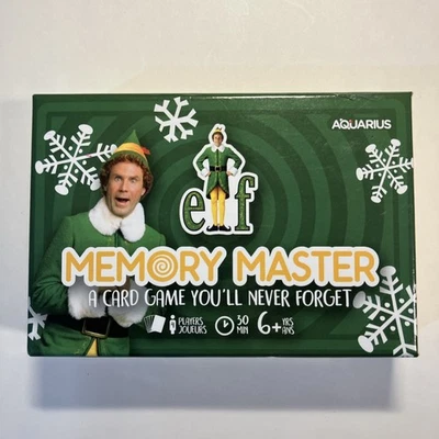 Cards, Elf Memory Master Card Game, Multi player Elf The Movie Christmas - Image 1 of 4