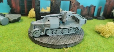 Sd.Kfz. 7 Con 8,8Cm Flak 36 Camion Trasportatore Wehrmacht Modello WW2 1:87 1:72 - Immagine 1 di 4