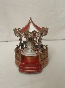 Caja de música de carrusel de colección de colección - Imagen 1 de 12