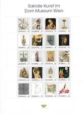 Oostenrijk 2020  Sakrale kunst   vel van 20 zegels in map  postfris (MNH)