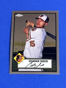 2021 Topps Chrome Platinum Anniversary Chance Sisco #376 Baltimore Orioles (F) - Picture 1 of 2