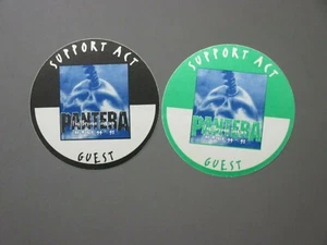 Pantera backstage pass satin stickers TWO Far Beyond Driven GUEST OTTO  ! - Picture 1 of 1