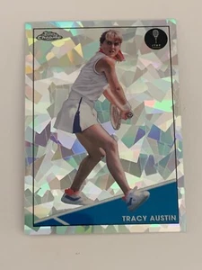 TRACY AUSTIN #2 - 2021 TOPPS CROMO ZAFIRO TENIS - BLANCO PARALELO/99 - Imagen 1 de 2