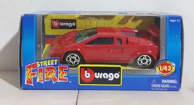 I116125 BURAGO 1/43 serie Street Fire - Lamborghini Diablo - Box - Immagine 1 di 3